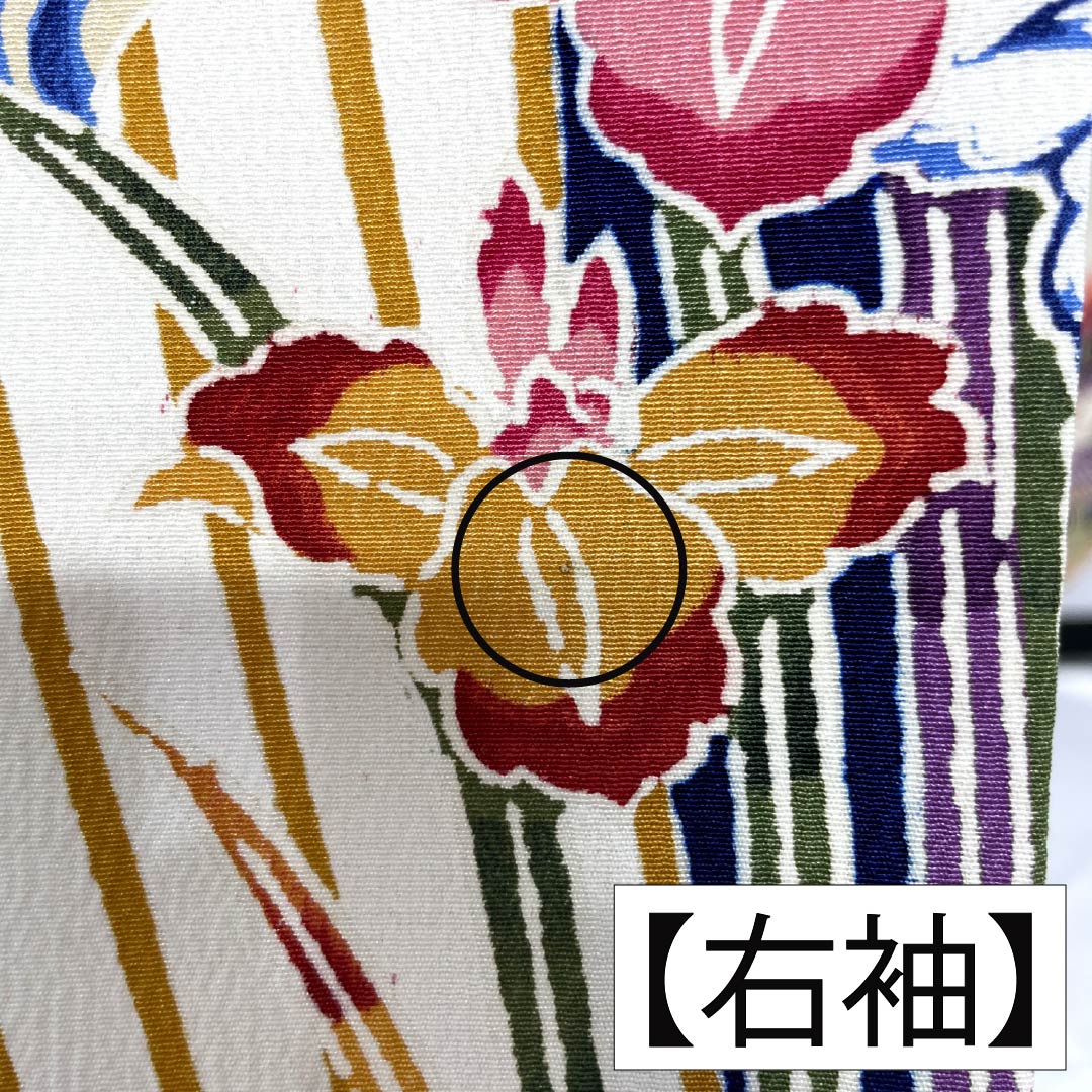 振袖 正絹 Sランク 身丈163cm 裄丈66cm 袷 紺色(こんいろ) 型染 吉祥文様 流水 松 藤 紺系 1113002532418