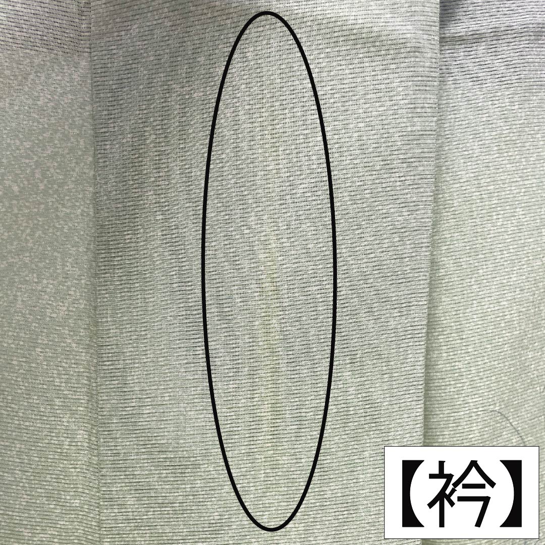 夏物 正絹 付下げ Aランク 身丈163.5cm 裄丈65.5cm 龍泉青瓷釉色(ロンチュエンチンツーユースーいろ) 京友禅 タタキ染 草花 絽 緑系 1132005073419