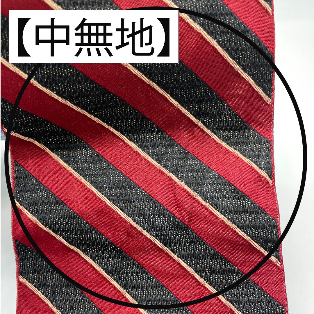 半幅帯 ポリエステル リバーシブル 幾何学模様 市松 帯丈400cm 黒系 Sランク 1125002232410