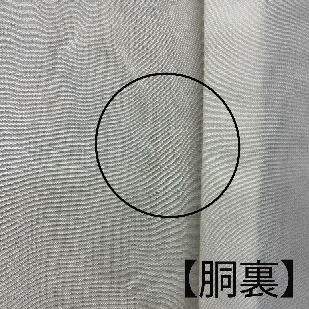 小紋 身丈162cm 裄丈67cm 袷 菱 吉祥文様 正絹 Aランク 茶系 1115001483414