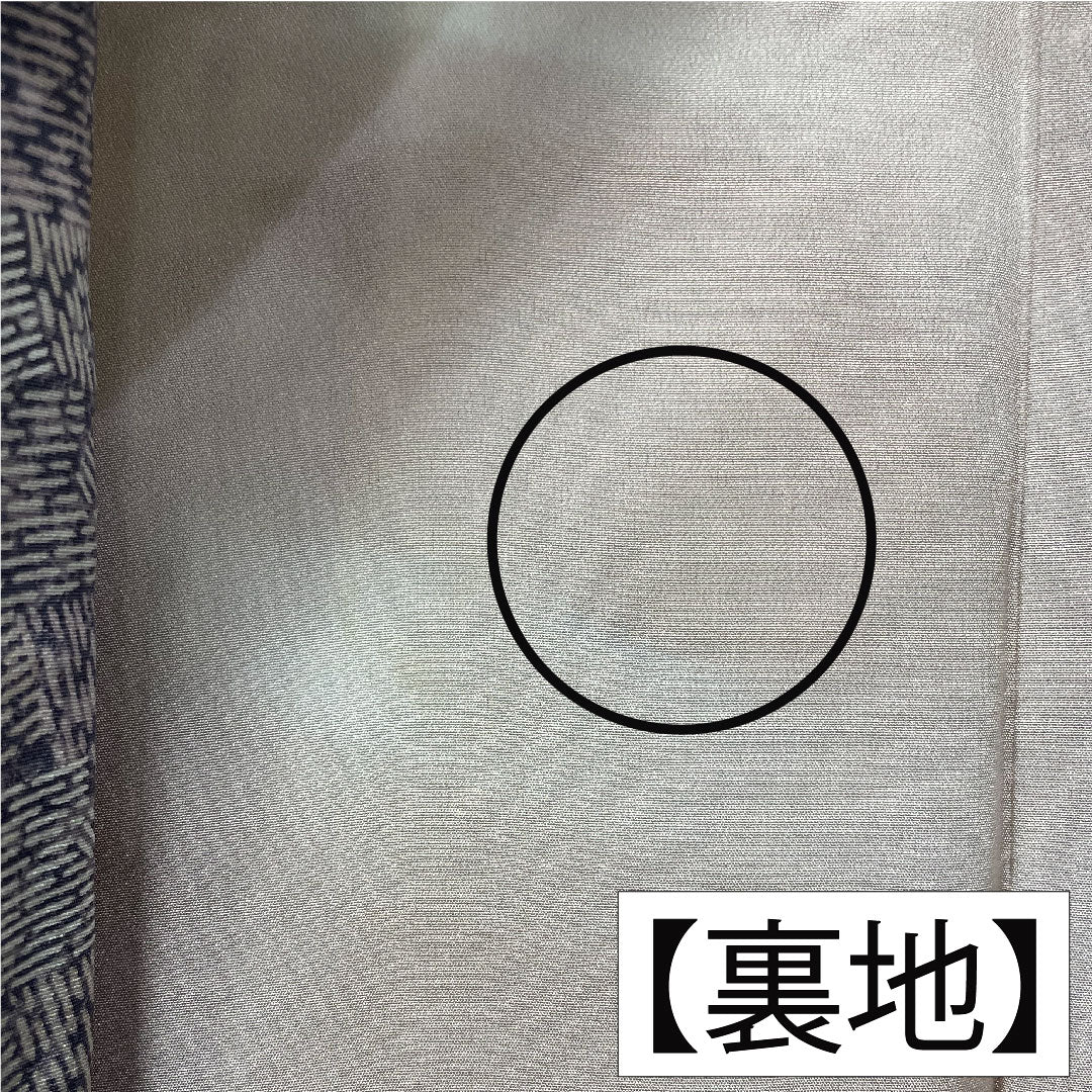 羽織 正絹 身丈77cm 裄丈64.5cm 抽象模様 Aランク 袷 グラデーション系 1117001133999