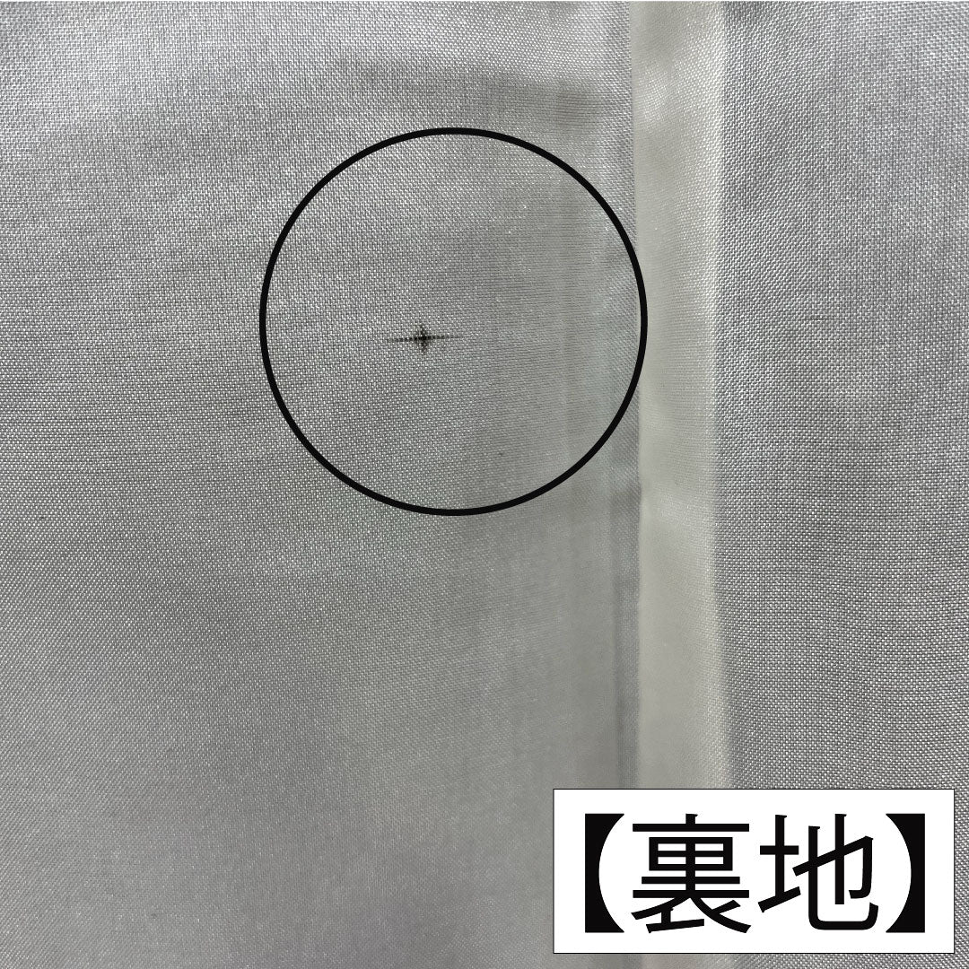 紬 正絹 身丈158cm 裄丈62.5cm 七宝 Aランク 袷 茶系 1116003543314