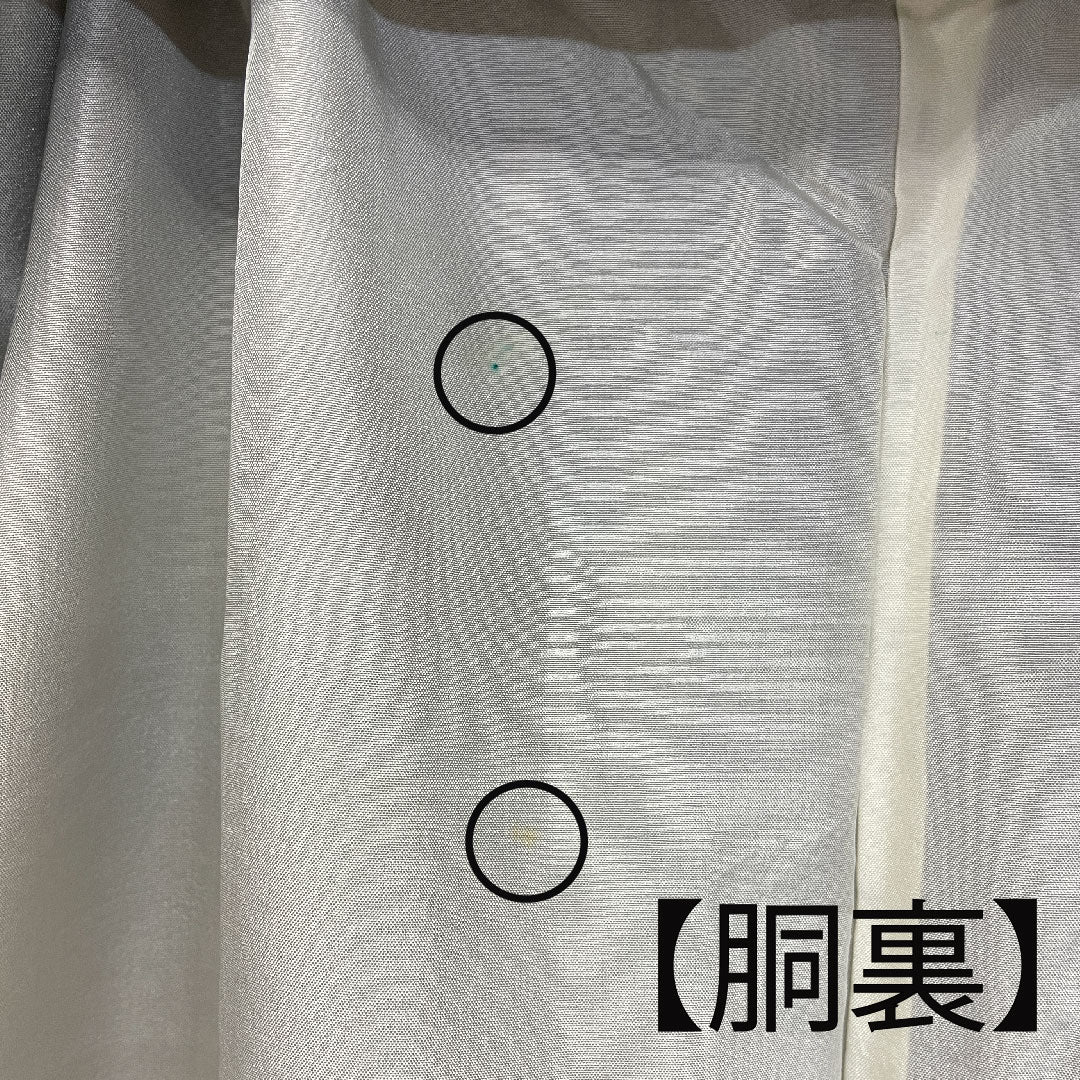 大島紬 身丈158.5cm 裄丈64cm 緯絣 幾何学模様 正絹 Aランク 袷 紺系 1116001273318