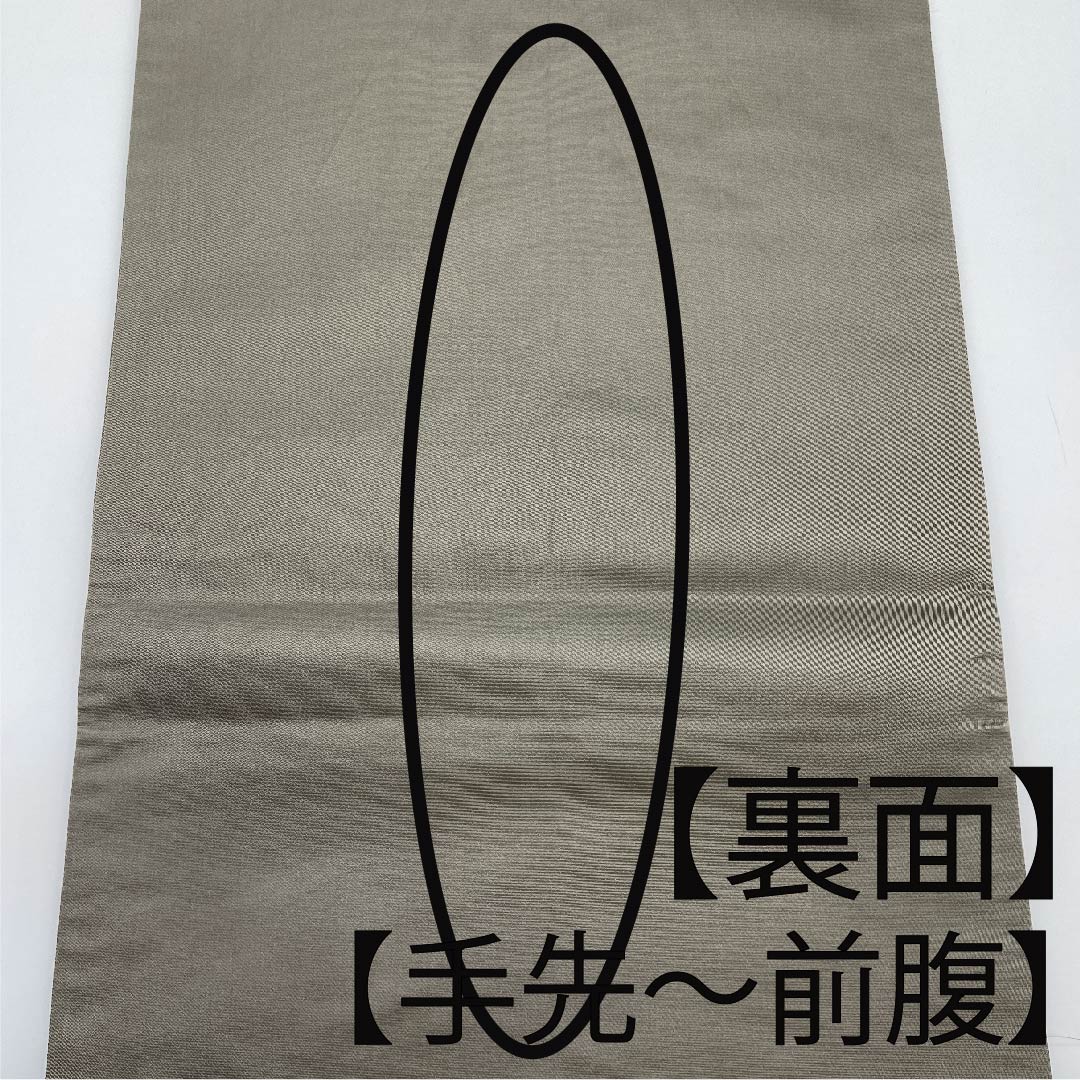 袋帯 正絹 消炭鼠色(けしずみねずみいろ) 振袖用 小舟 白綾苑大庭 花柄 帯丈430cm Sランク 六通 フォーマル グレー系 1123010812322