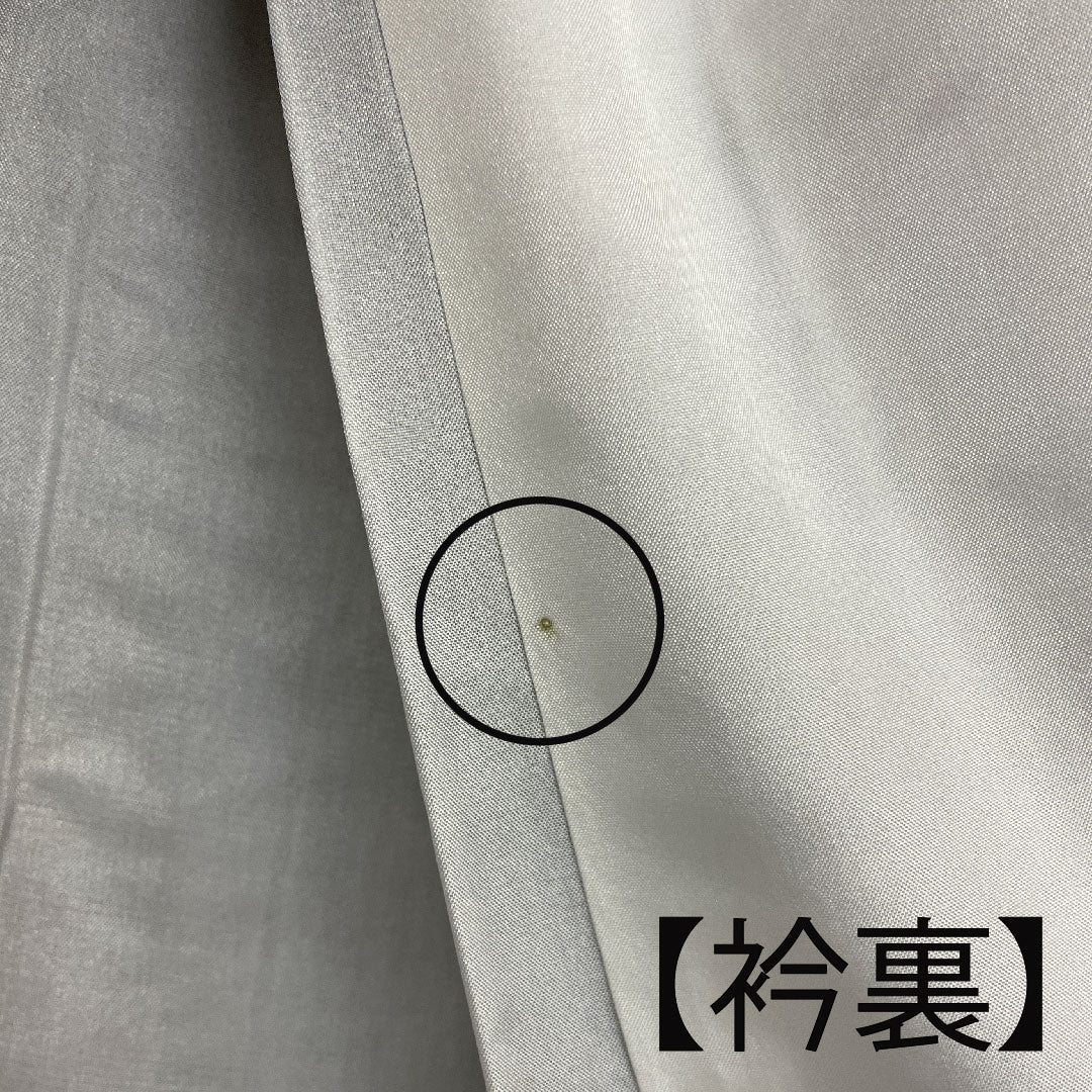 大島紬 身丈163cm 裄丈66cm 経緯絣 幾何学模様 正絹 Sランク 袷 茶系 1116001182414