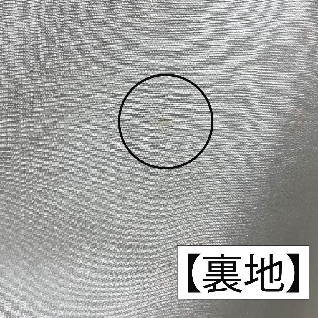 紬 正絹 Aランク 身丈160.5cm 裄丈62.5cm 村山大島 幾何学模様 袷 黒系 1116003923410