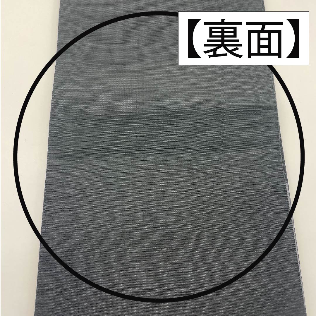 (未仕立)半幅帯 ポリエステル 帯丈386cm 源氏香 花柄 市松模様 古典柄 グラデーション系 Sランク 1125001572399