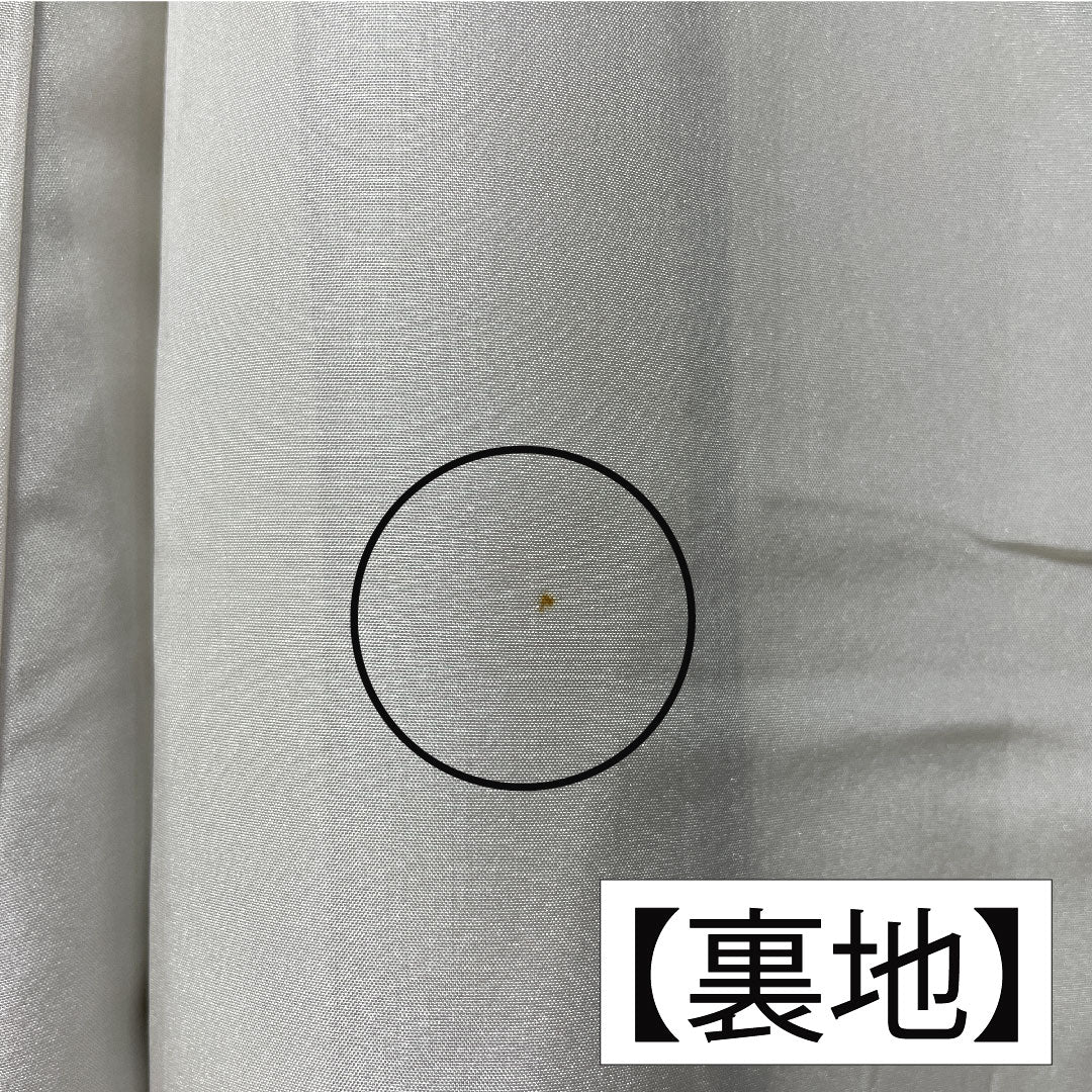 小紋 正絹 身丈165.5cm 裄丈66cm 袷 幾何学模様 Aランク 黒系 1115004713510