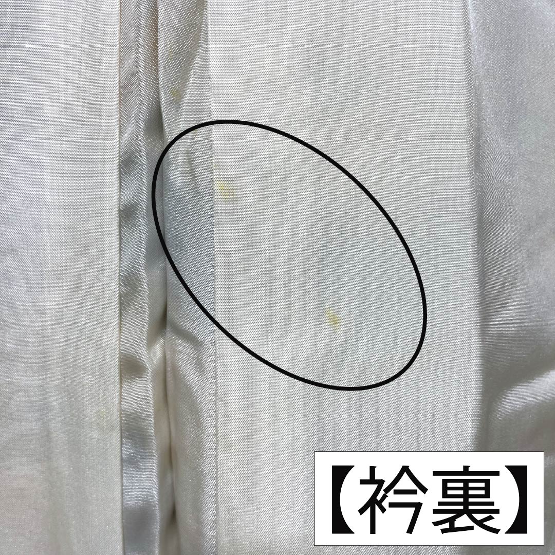 小紋 正絹 Aランク 身丈154cm 裄丈60cm 袷 紺色(こんいろ) 花丸紋 紺系 1115007693218
