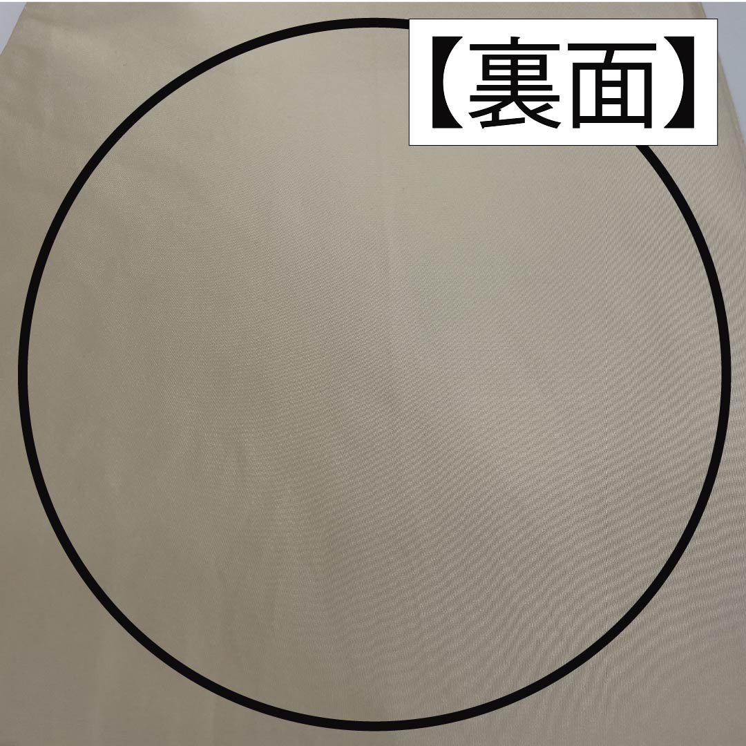 Fukuro Obi (Sash) made of pure silk, chalk-colored, Karaori, facing cranes, auspicious motif, for Tomesode, obi length 454cm, S rank, six-pass, formal, cream-colored, 1123013432415