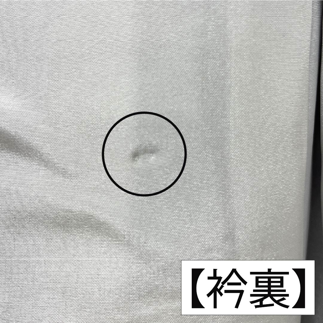 訪問着 正絹 Sランク 袷 身丈162cm 裄丈63cm 薄墨色(うすずみいろ) エ霞 三越 ちりめん地 グレー系 1112007582422