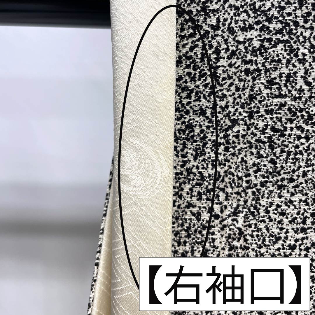 Homongi Silk S-rank Awase Length 157cm Yuki 64.5cm Off-white Tataki Dye Suzhou Embroidery Floral Pearl Tone Processing White System 1112007752311
