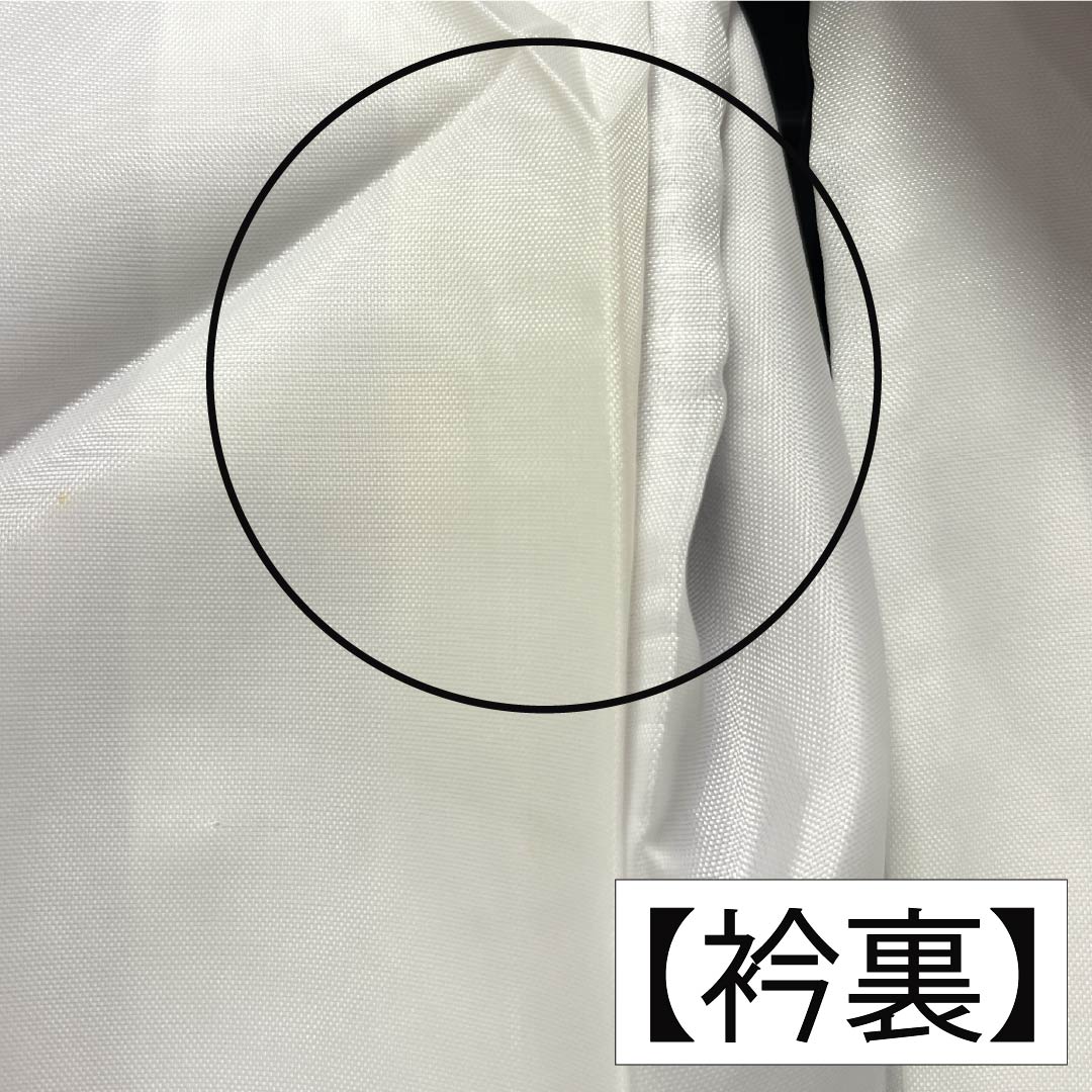 小紋 ポリエステル 身丈158.5cm 裄丈64cm 袷 白藤色(しらふじいろ) 洗える着物 小花 鏡 しつけ糸付き Aランク 紫系 1115005173320