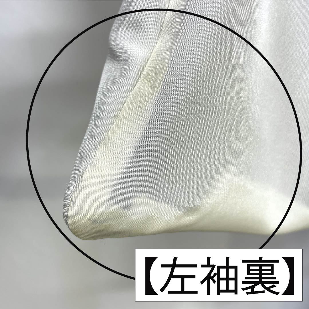 訪問着 正絹 Sランク 袷 身丈161.5cm 裄丈65.5cm 紺色(こんいろ) 大島紬 草花 紺系 1112007302418