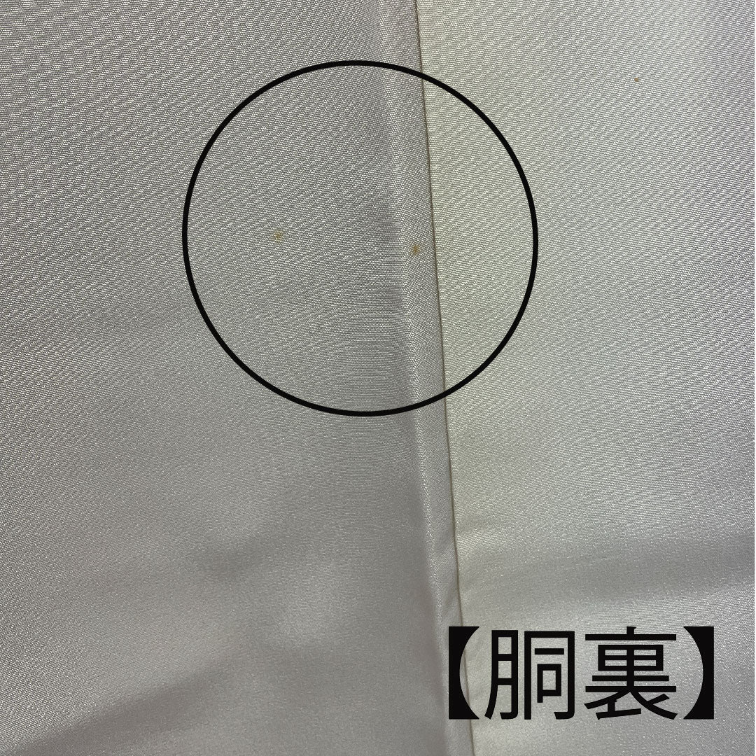 小紋 身丈157cm 裄丈63cm 袷 江戸小紋 松柄 草木染 正絹 Aランク ピンク系 1115000683313