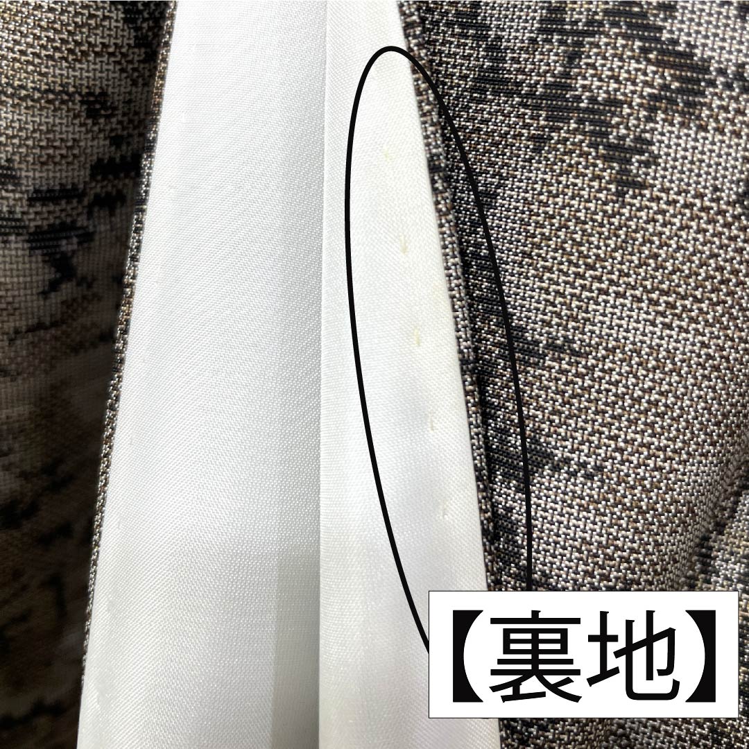 紬 正絹 身丈160.5cm 裄丈62.5cm 銀煤竹色(ぎんすすたけいろ) 風景模様 Aランク 袷 グレー系 1116003863422