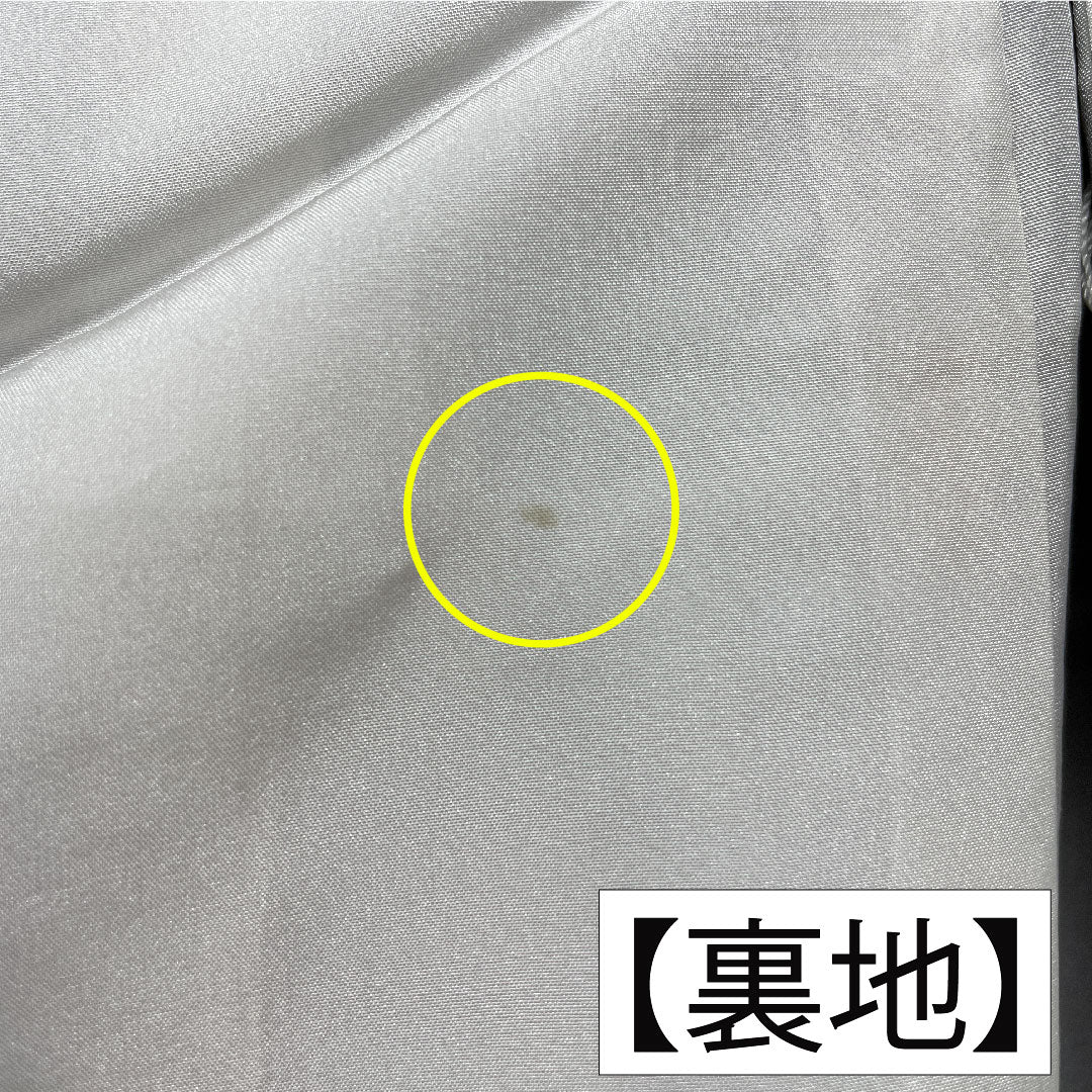 小紋 正絹 身丈167cm 裄丈65.5cm 袷 鼯鼠色(むささびいろ) 幾何学模様 Aランク 茶系 1115004733514