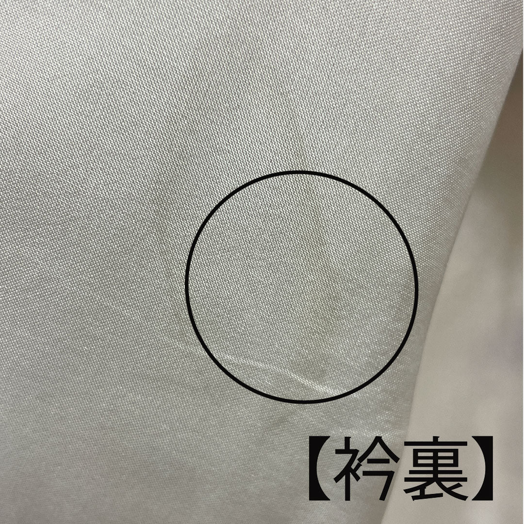 訪問着 袷 身丈165.5cm 裄丈68cm 京友禅 鳳凰 吉祥文様 正絹 Aランク 茶系 1112001063514