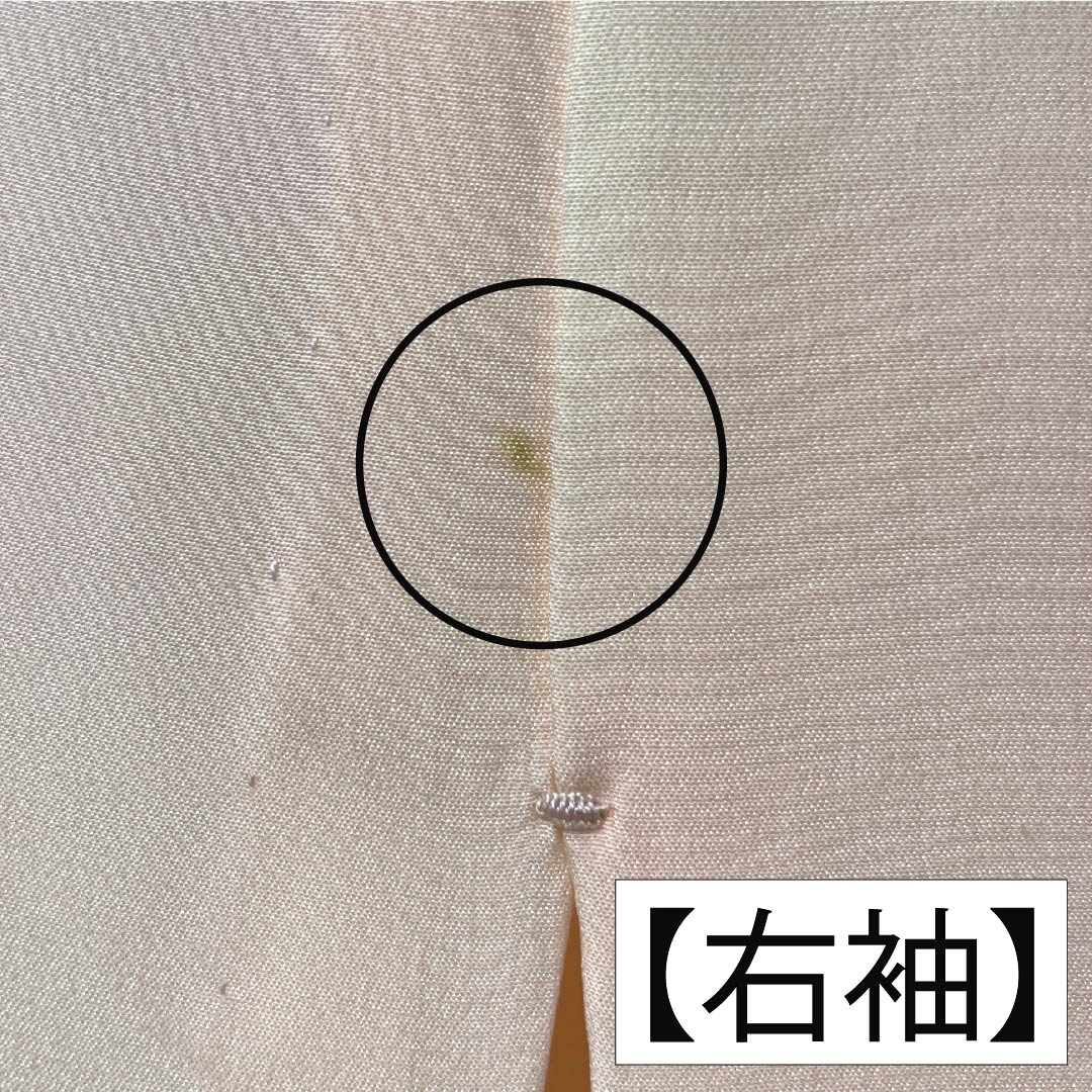 長襦袢 正絹 Aランク 身丈119cm 裄丈61cm 単衣 花 刺繡衿付き 身上げ有り ピンク系 1129000833113