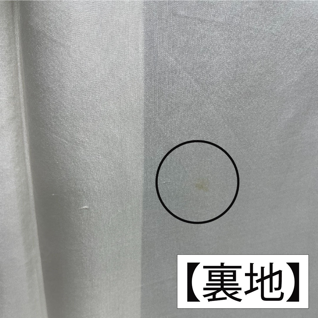 訪問着 正絹 袷 身丈154cm 裄丈65cm 京友禅 刺繡 Aランク 緑系 1112004123219