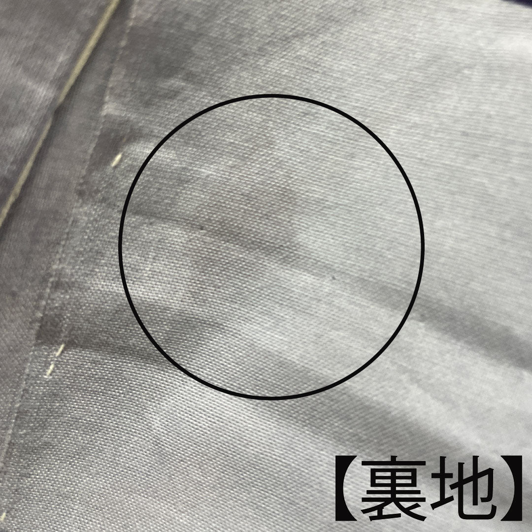 浴衣 木綿 身丈164cm 裄丈65.5cm Aランク 単衣 グレー系 白菫色(しろすみれいろ) 菊 1118004873422