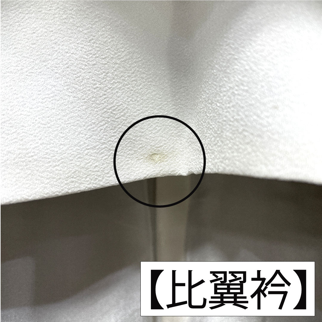 黒留袖 正絹 身丈154cm 裄丈65cm 袷 京友禅 鳳凰 束ね熨斗 五つ紋 片喰 Aランク 黒系 1111001583210