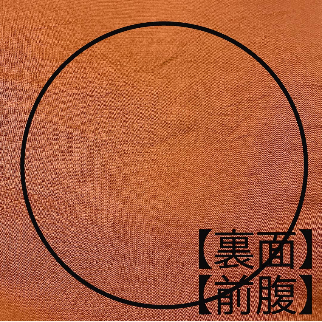 袋帯 弁柄色(べんがらいろ) 白綾苑大庭 藤 七宝 小菊 帯丈430cm 正絹 Sランク 六通 セミフォーマル グラデーション系 1123008662399