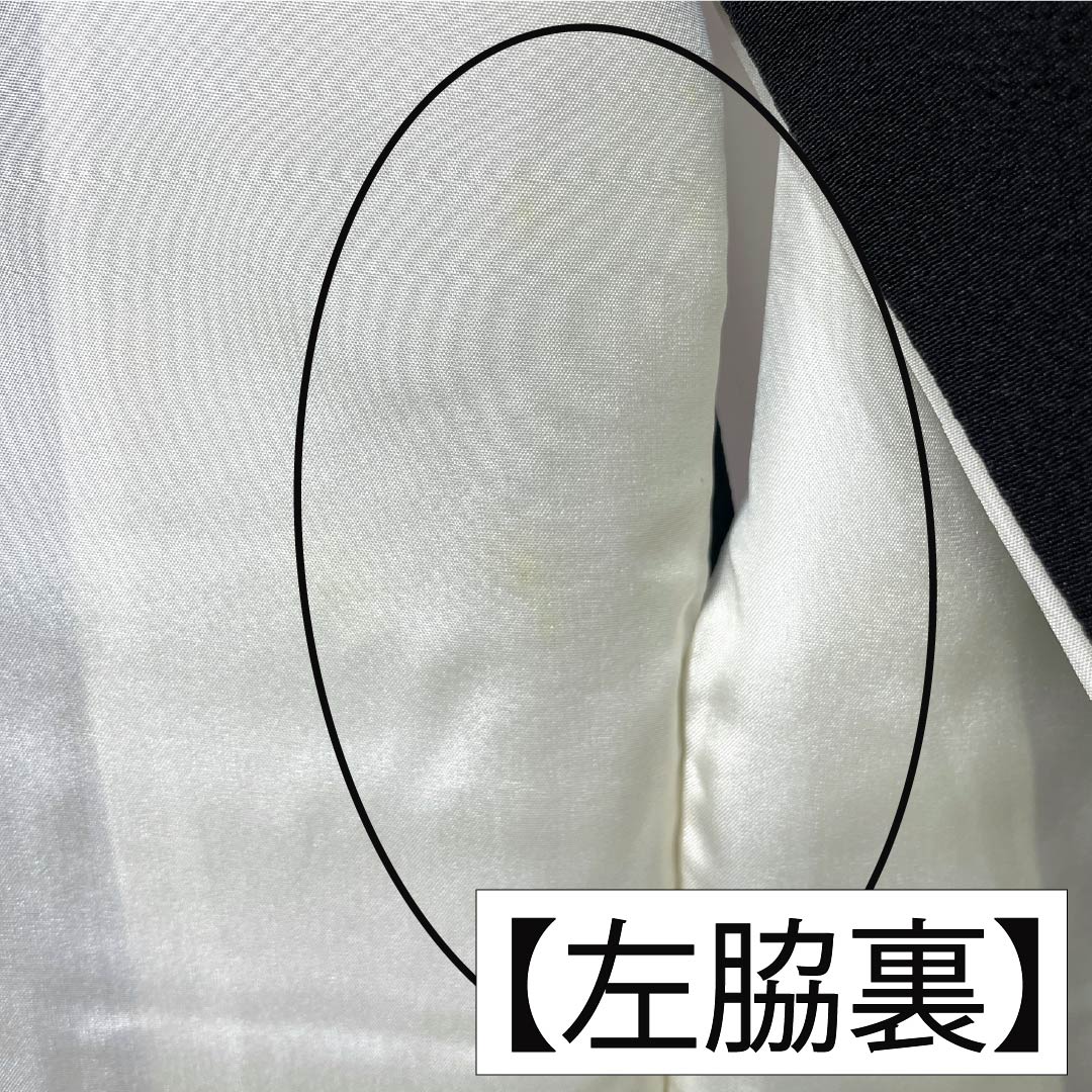 黒留袖 正絹 Sランク 身丈150.5cm 裄丈63cm 袷 京友禅 五つ紋 桔梗 鳳凰 草花 五つ紋 黒系 1111002112110