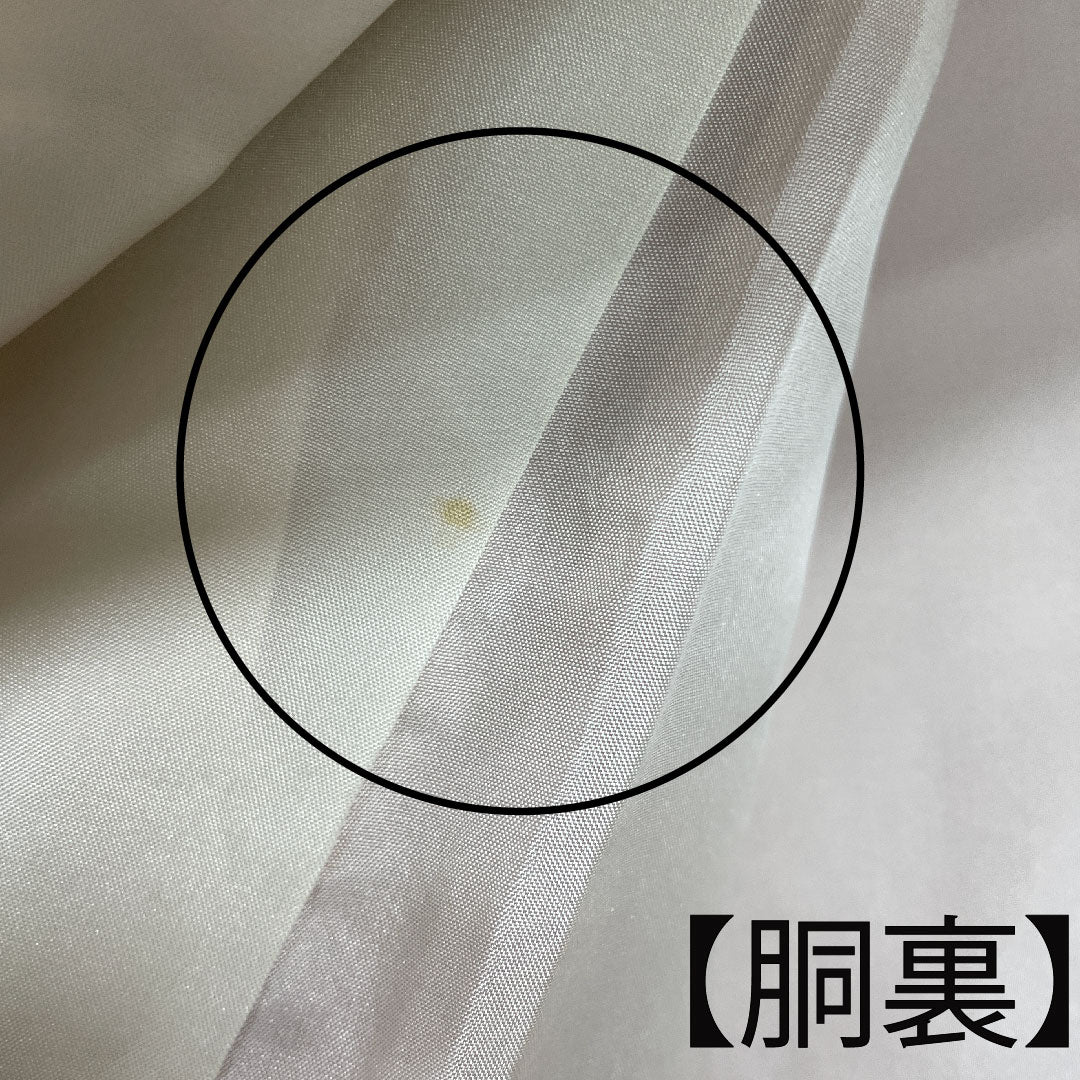 訪問着 袷 身丈145cm 裄丈63cm 珊瑚色 京友禅 桜 流水 正絹 Aランク 朱系 1112002053116