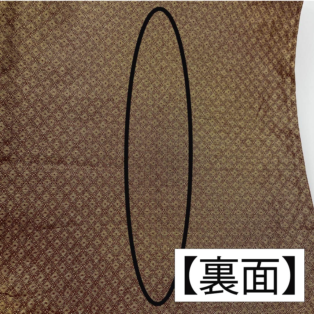 袋帯 正絹 留袖用 宝相華 鳳凰 流水 帯丈430cm Sランク 六通 フォーマル 金系 1123014582321