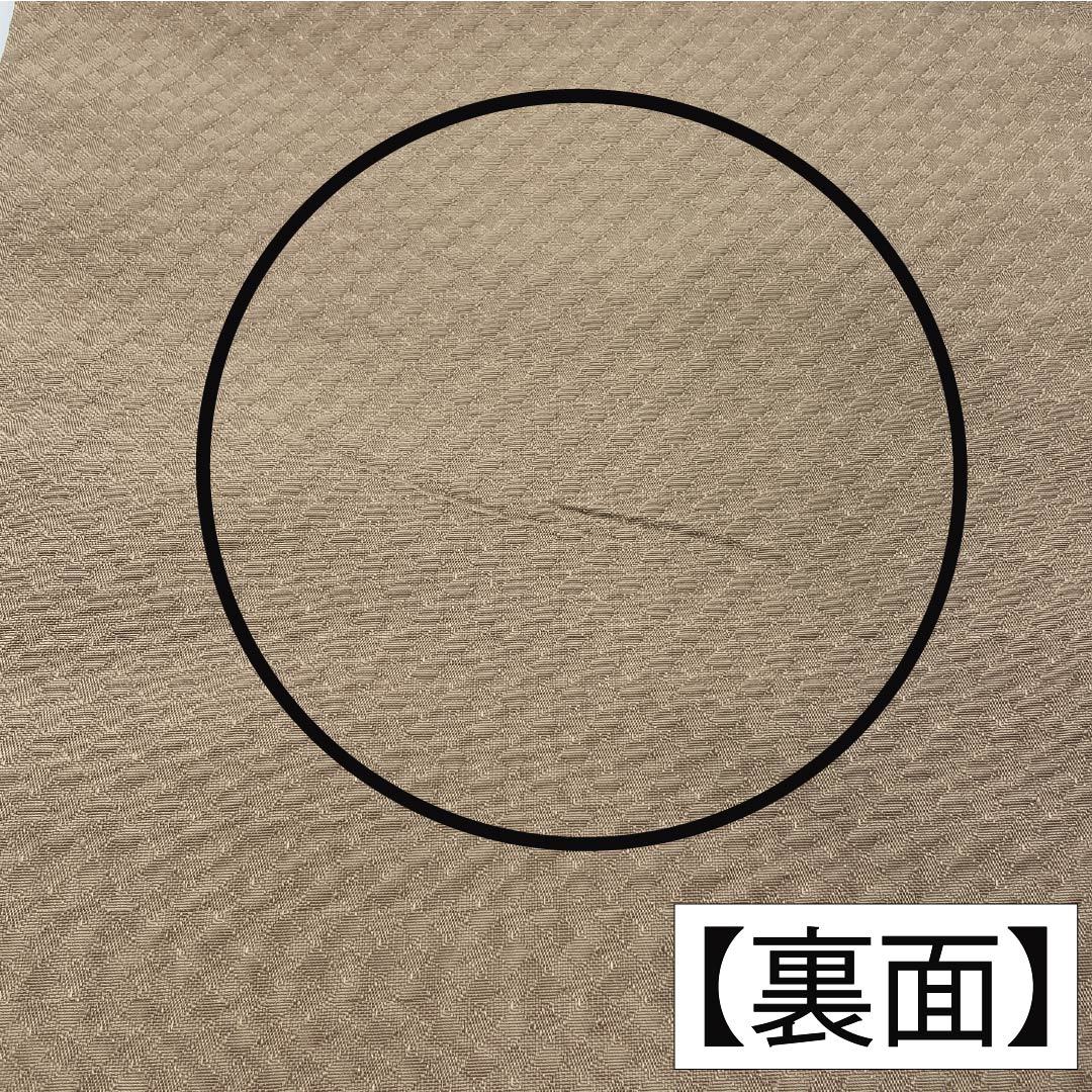 (京袋帯)名古屋帯 ポリエステル Sランク 京袋帯 染め帯 桜 帯丈396cm 全通 カジュアル 黒系 1124010932410 開き仕立て