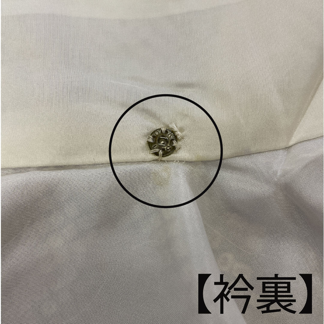 小紋 身丈158cm 裄丈62cm 袷 総絞り 葉模様 正絹 Aランク 紫系 1115001883320