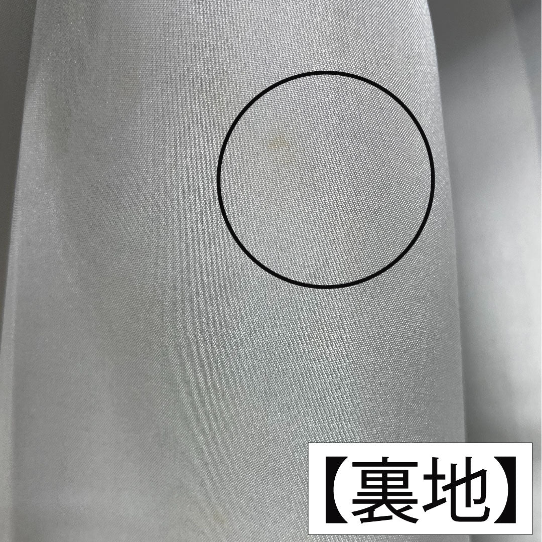 紬 正絹 身丈170.5cm 裄丈67.5cm 大島紬 7マルキ 花模様 しつけ糸付き Aランク 袷 茶系 1116003753614