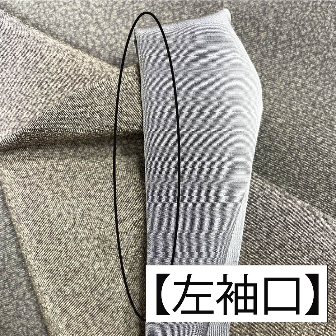 小紋 正絹 Aランク 身丈159cm 裄丈67cm 袷 天目染 ろまんガード グラデーション系 1115006793399