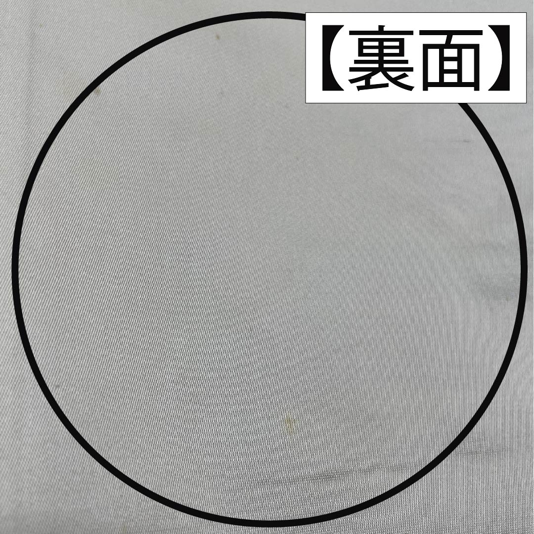 袋帯 正絹 振袖用 抽象花 立涌 帯丈430cm Bランク 六通 フォーマル 金系 1123014504321