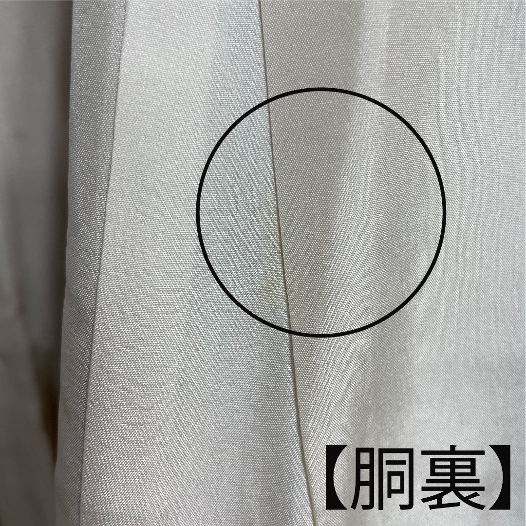 振袖 身丈155.5cm 裄丈64.5cm 袷 芥子色 京紅型 草花模様 正絹 Aランク 黄系 1113000893323