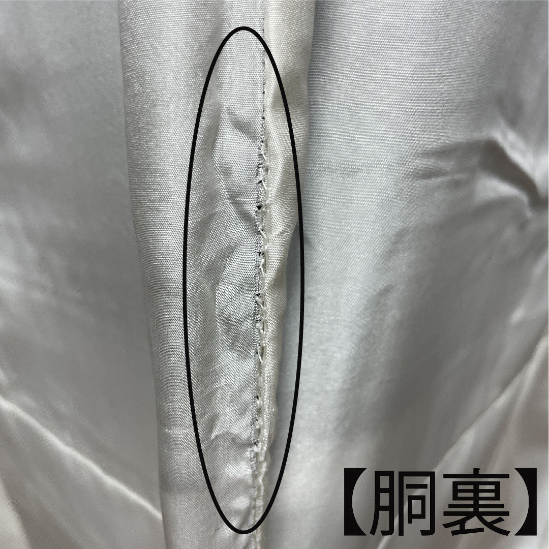 黒留袖 身丈152cm 裄丈63cm 袷 作家物 京友禅 石庭模様 桔梗 正絹 Aランク 五つ紋 黒系 1111000923210