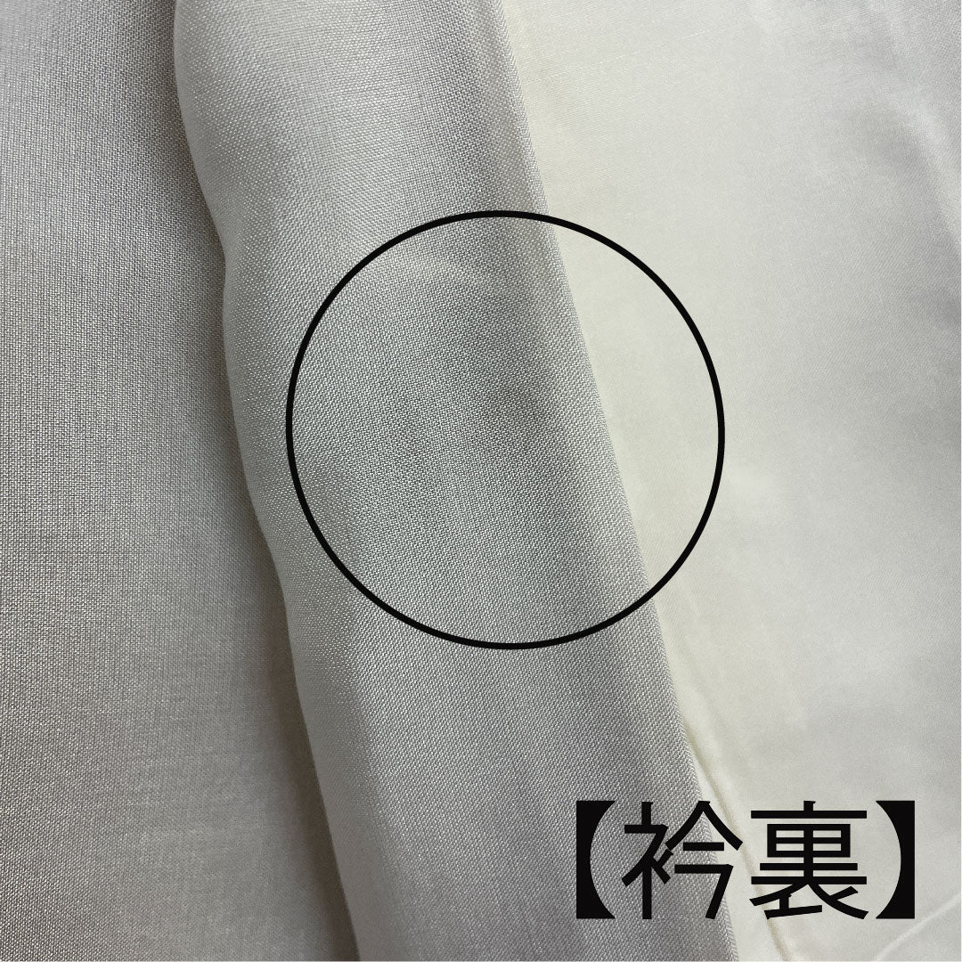 訪問着 袷 身丈165.5cm 裄丈68cm 京友禅 鳳凰 吉祥文様 正絹 Aランク 茶系 1112001063514