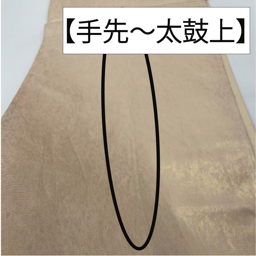 袋帯 正絹 乙女色(おとめいろ) 留袖用 扇面 七宝 宝相華 帯丈442cm Sランク 六通 フォーマル ピンク系 1123013372313