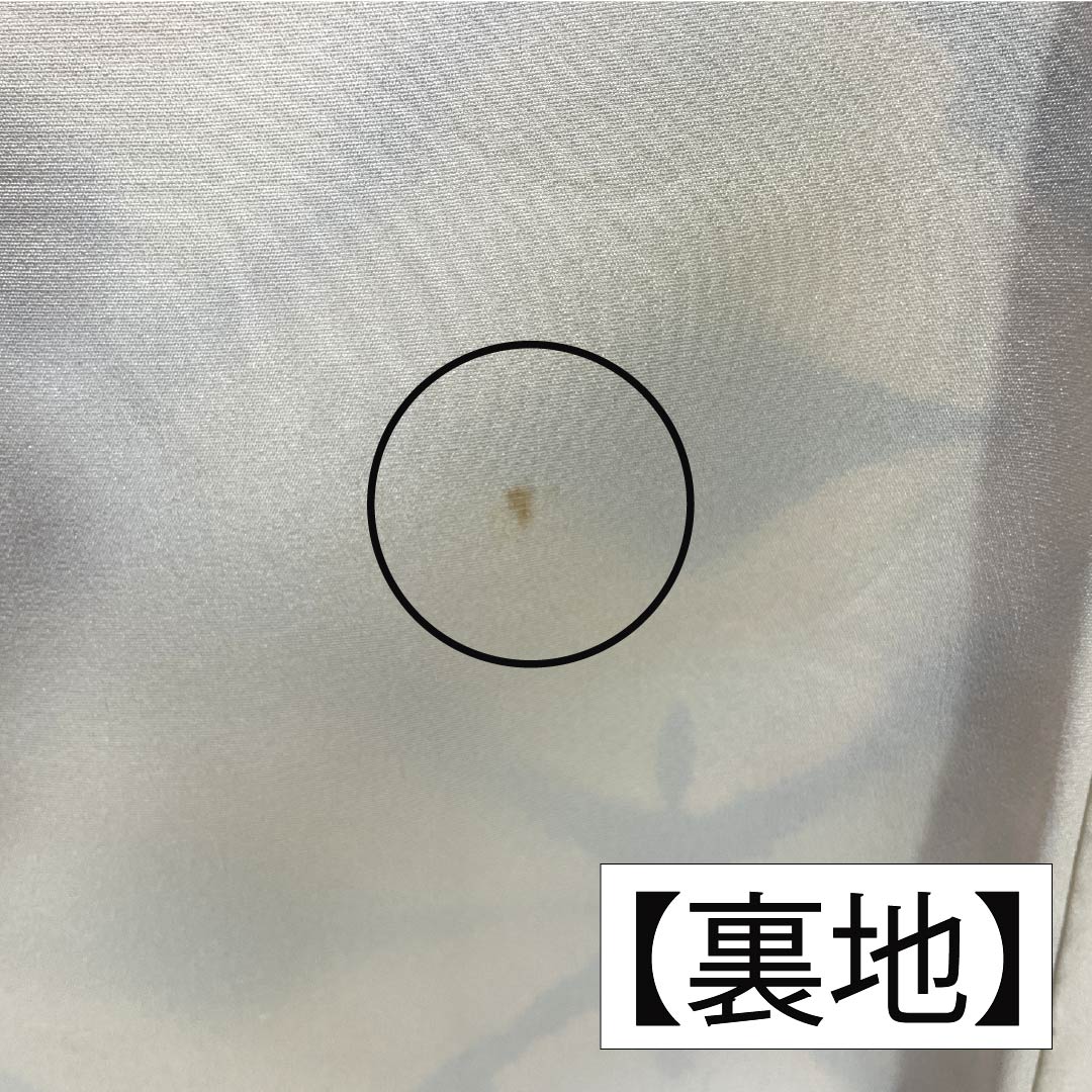 小紋 正絹 Aランク 身丈158.5cm 裄丈62.5cm 袷 型染 蝶 黒系 1115006813310
