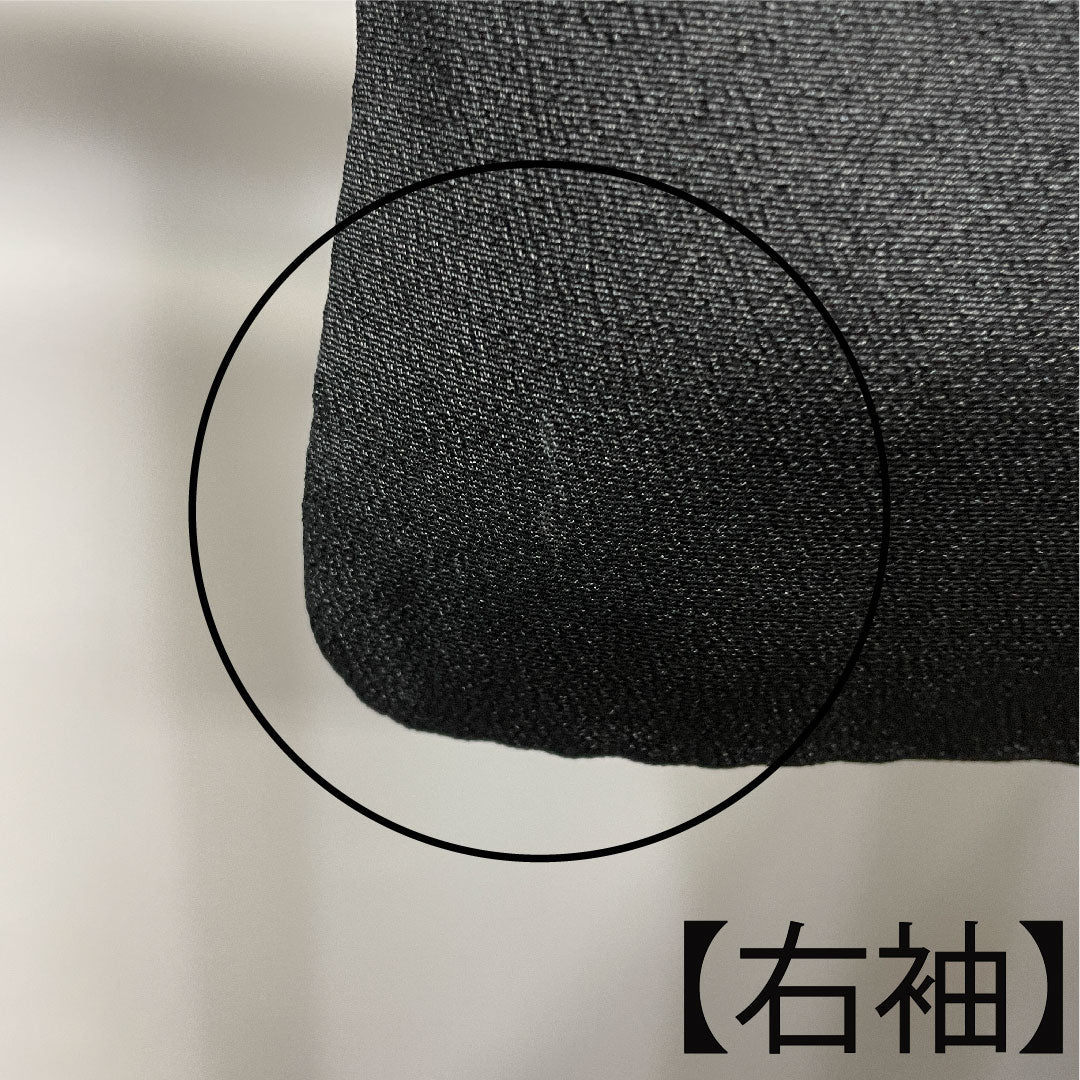 黒留袖 身丈155cm 裄丈61.5cm 袷 京友禅 吉祥文様 丸に剣片喰 正絹 Aランク 五つ紋 黒系 1111000913310