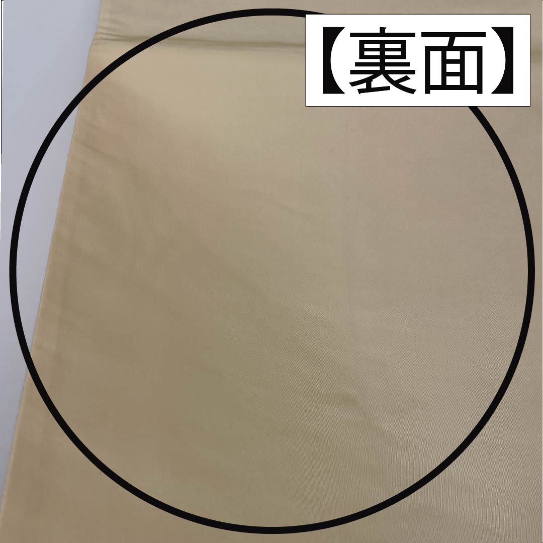 袋帯 正絹 生成り色(きなりいろ) 振袖用 白綾苑大庭 舟 梅 帯丈436cm Sランク 六通 フォーマル クリーム系 1123013852315