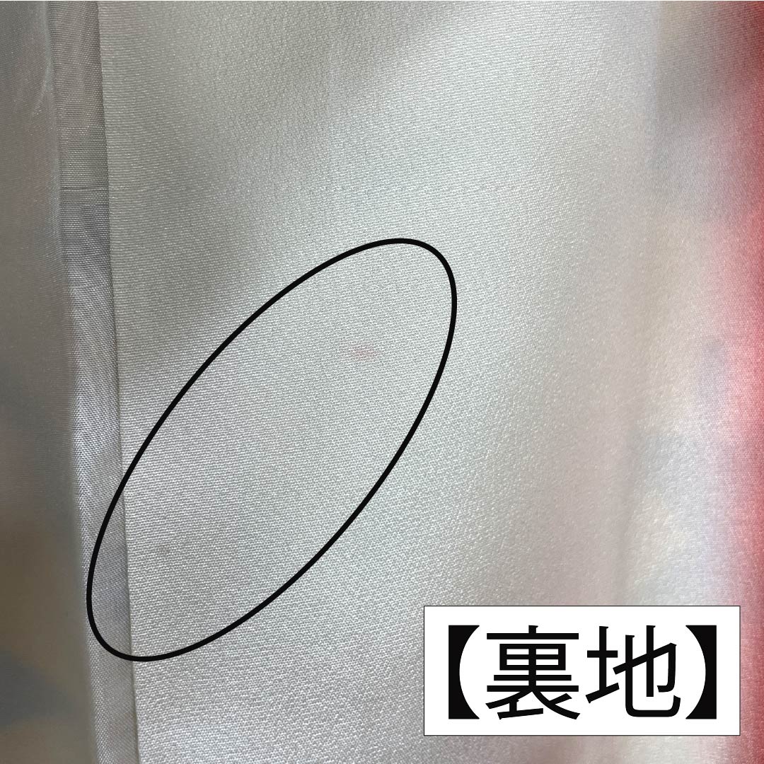 小紋 正絹 Aランク 身丈158.5cm 裄丈62.5cm 袷 型染 蝶 黒系 1115006813310