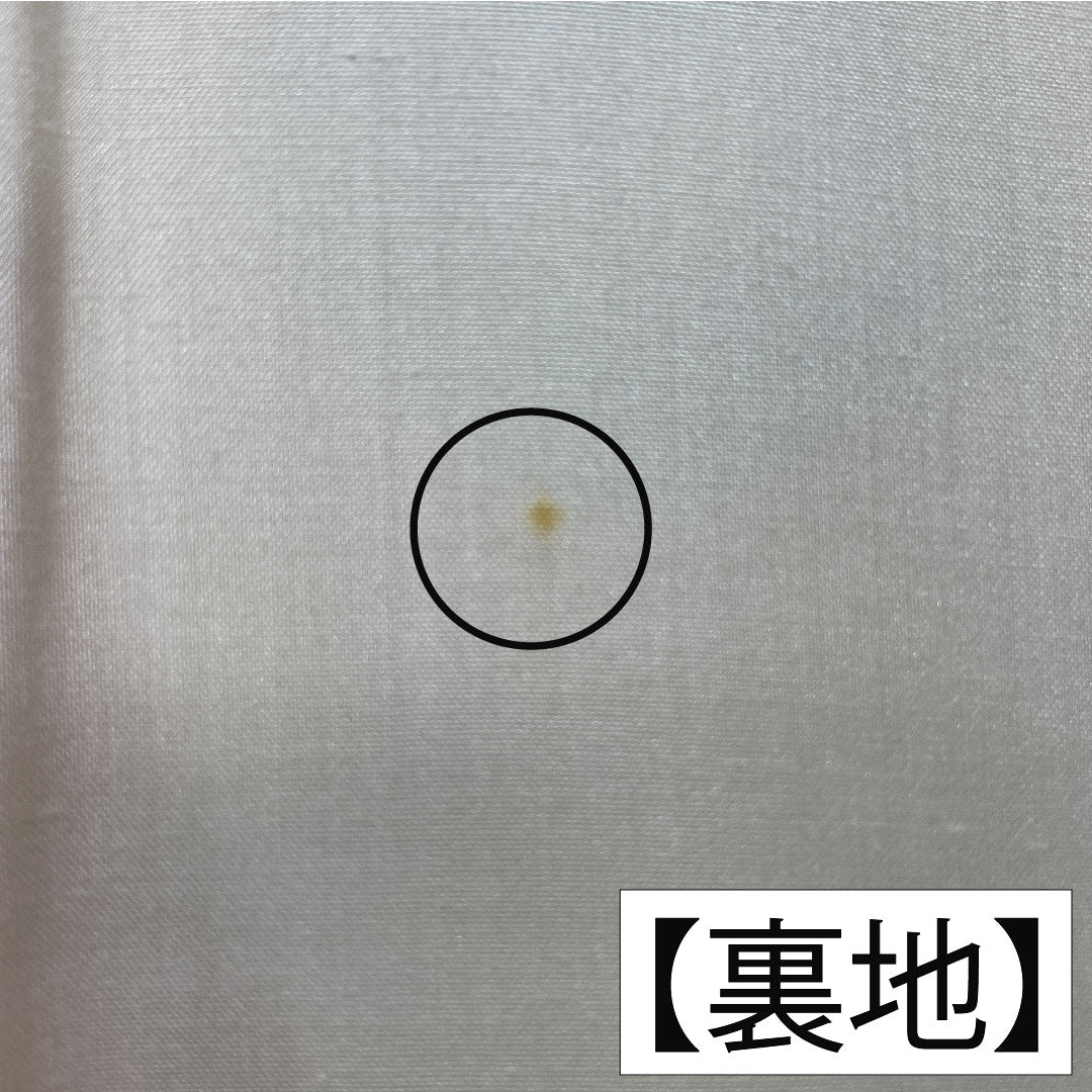 小紋 正絹 身丈157.5cm 裄丈62.5cm 袷 濡れ描き友禅 抽象花 しつけ糸付き Aランク ピンク系 1115004873313