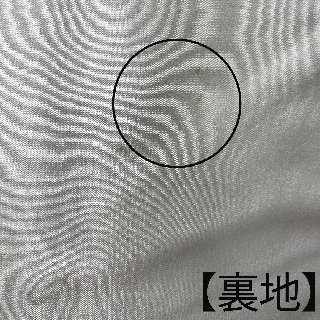 黒留袖 身丈150cm 裄丈63.5cm 袷 桐屋翠山工房 辻ヶ花 丸に沢瀉 正絹 Sランク 五つ紋 黒系 1111001122110