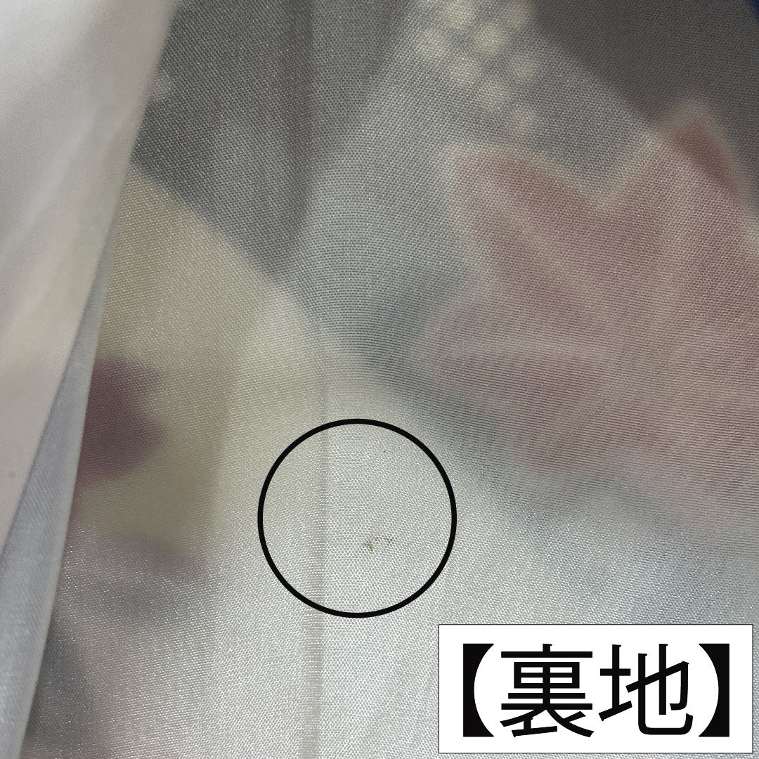 Furisode, pure silk, length 165cm, sleeve length 66cm, lined, lapis lazuli color, Kyoto Bingata, auspicious motif, A rank, navy blue, 1113002053518