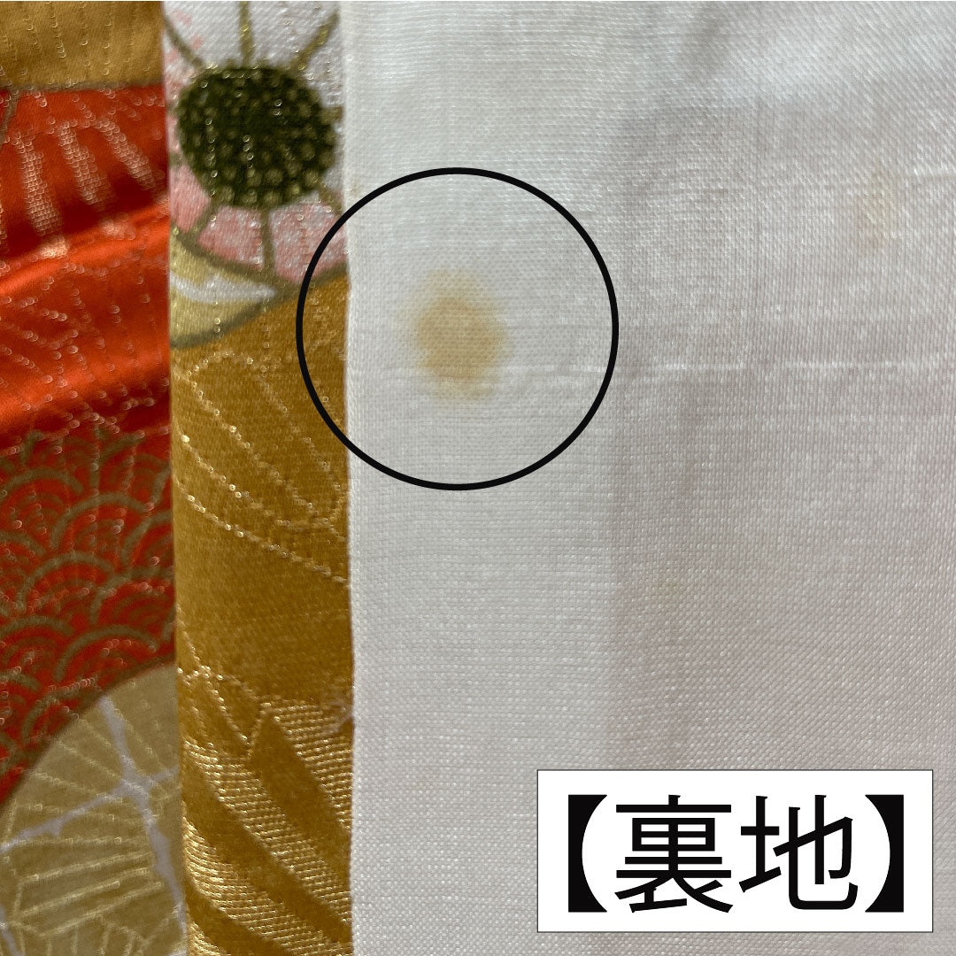 小紋 正絹 身丈153cm 裄丈62cm 袷 京友禅 吉祥文様 Aランク グラデーション系 1115004493299