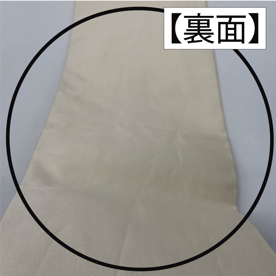 名古屋帯 正絹 Aランク 刺繍 組紐 花紋 椿 帯丈358cm ポイント柄 セミフォーマル 銀系 1124010663322 名古屋仕立て