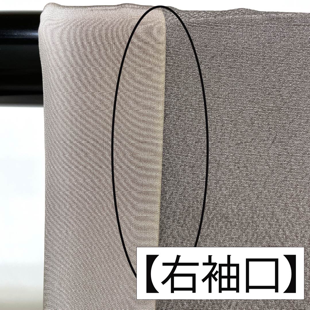 訪問着 正絹 Aランク 袷 身丈152cm 裄丈63.5cm 消炭色(けしずみいろ) 京友禅 一つ紋 陰上り藤 流水 鶴 グレー系 1112007203222