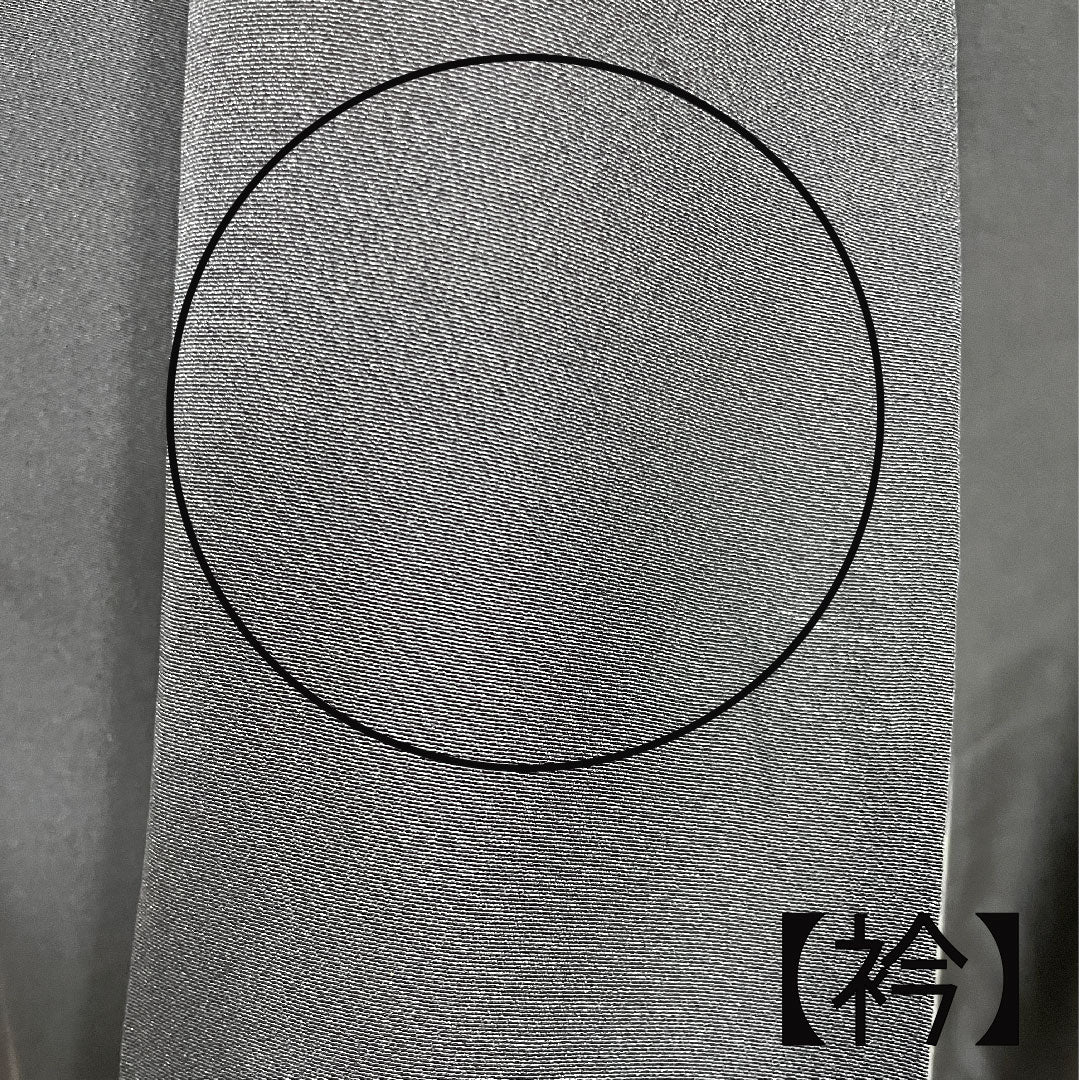 黒留袖 身丈168.5cm 裄丈62cm 袷 作家物 茶屋辻 草花模様 丸に花菱 正絹 Aランク 五つ紋 黒系 1111000473510